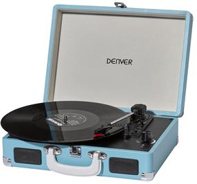 Plašu atskaņotājs Denver VPL-120 Blue, zila krās.