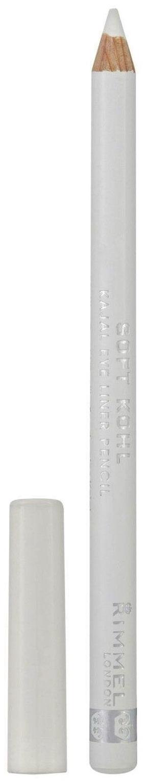 Silmapliiats Rimmel London Soft Kohl Kajal, pure white v. 71