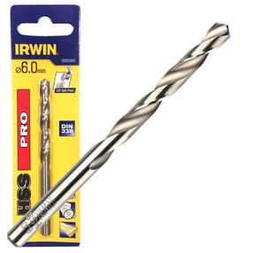 Metallist puur, komplekt Irwin, metall, hss, silindriline, 4.5 mm x 8 cm