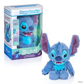 Интерактивная игрушка Puppetronic Stitch, синий цв.