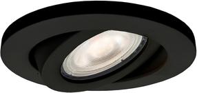 Светильник врезной Light Prestige Lagos LP-440/1RS BK 5907796369500, GU10, 1 x 50 Вт, черный цв. / черный цв.