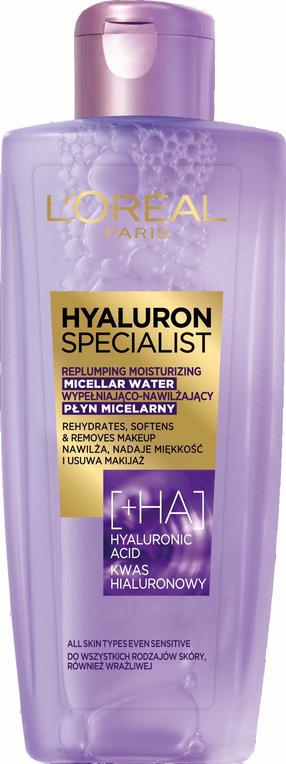 Мицеллярная вода L’Oréal Paris Hyaluron Specialist, 200 мл