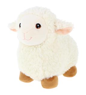 Плюшевая игрушка овца Keel Toys Keeleco, белый цв., 18 см