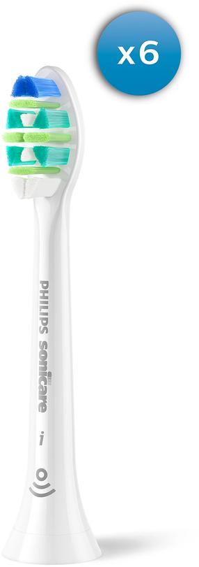 Elektrinio dantų šepetėlio galvutė Philips Sonicare I InterCare HX9006/87, balta sp., 6 vnt.