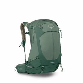 Tūristu mugursoma Osprey Stratos 34, zaļa krās., 34 l