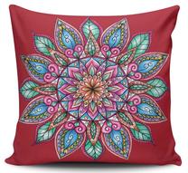 Dekoratyvinė pagalvėlė Mioli Decor, raudona sp./įvairių spalvų, 43 cm x 43 cm