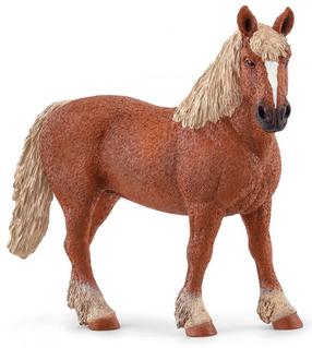 Žaislinė figūrėlė Schleich Belgian Draft Horse 13941, 4.3 cm, ruda sp.