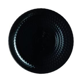 Šķīvis pusdienu Luminarc Pampille Black, Ø 25 cm, melna krās.