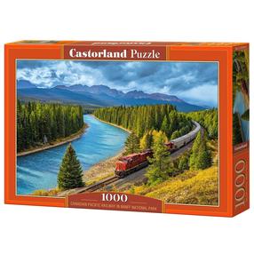 Пазл Castorland Canadian Pacific Railway In Banff National Park 105564, 47 см x 68 см, 1000 шт., многоцветный