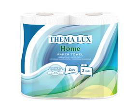 Papīra dvieļi Thema Lux, 2 sl, 2 gab.