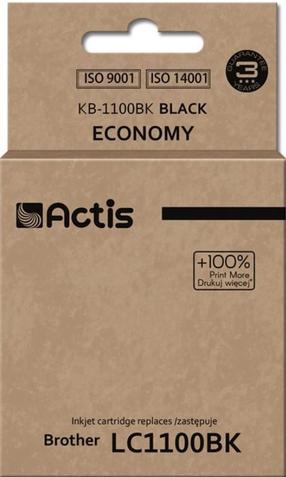 Rašalinio spausdintuvo kasetė Actis Standard KB-1100Bk, juoda sp., 28 ml