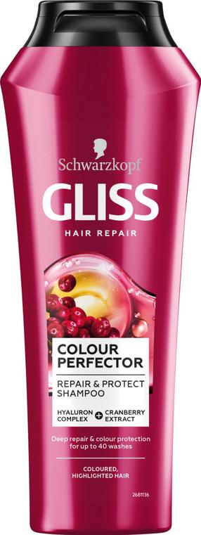 Šampūnas Schwarzkopf Gliss Colour Perfector, 250 ml
