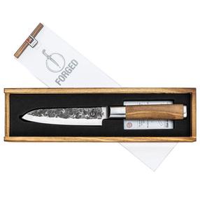 Virtuvinis peilis Style De Vie Olive Forged, mediena/japoniškas plienas