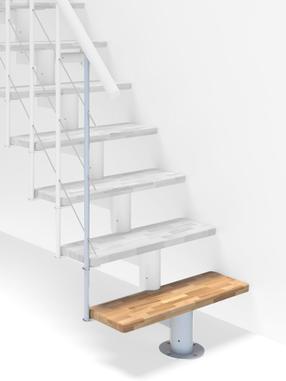 Kahjustatud pakendiga toode. Trepiaste Minka Comfort Top, 24 cm x 80 cm x 3.5 cm 
