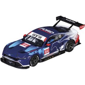 Игрушечная машина Carrera Digital 124 Ford Mustang GT3, 1:24, синий цв.