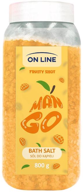 Соль для ванной Forte Sweeden Fruity Shot Mango, 800 г