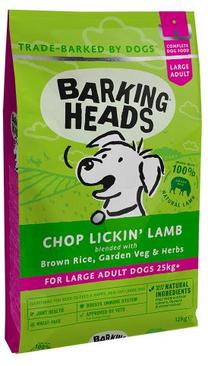 Sausas šunų maistas Barking Heads Chop Lickin 'Lamb BLBLM12, ėriena, 12 kg