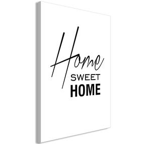 Репродукция Artgeist Black and White: Home Sweet Home, m-a-0876-b-a, 80 см x 120 см