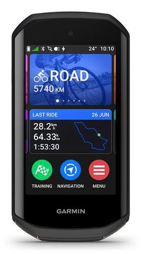 Jalgratta arvuti, laetav Garmin Edge 1050, must v.