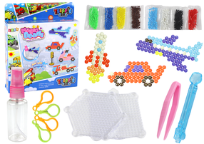 Ūdens pērlīšu komplekts Lean Toys Traffic Tool 15800, daudzkrāsaina