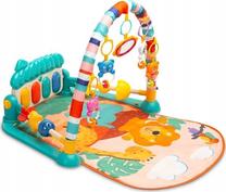 Aktyvumo kilimėlis Toyz Zoo, 73 cm x 59 cm, mėlyna sp./įvairių spalvų