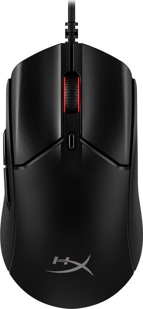 Juhtmega mänguhiir HyperX Pulsefire Haste 2 6N0A7AA, juhtmega usb / ps/2, must v.