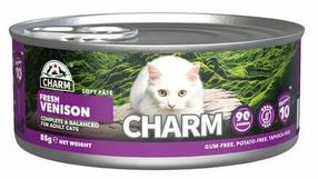 Mitrā kaķu barība Charm Fresh Patè, brieža gaļa, 0.085 kg