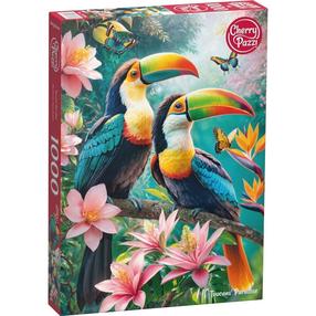 Puzle CherryPazzi - 1000 Toucan's Paradise 30769, 50 cm x 70 cm, 1000 gab.