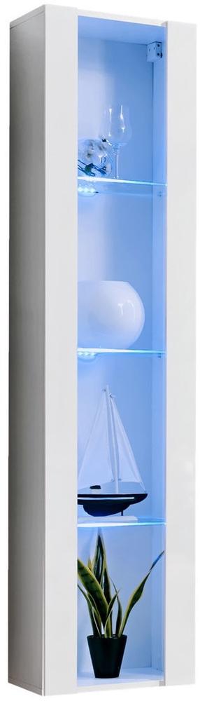 Шкаф-витрина ASM Fly 41, белый цв., 40 см x 29 см x 170 см
