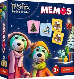 Игрa на запоминание (мемо) Trefl Treflix Bauble Trouble 02734