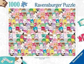 Пазл Ravensburger Squishmallows, 50 см x 70 см, 1000 шт., многоцветный