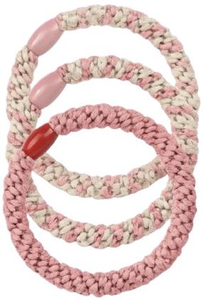 Matu gumija Invisibobble Twistar Blush Braids, daudzkrāsaina, 3 gab.
