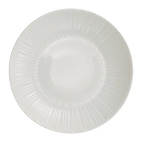 Šķīvis zupas Ambition Perla, Ø 21.5 cm, balta krās.