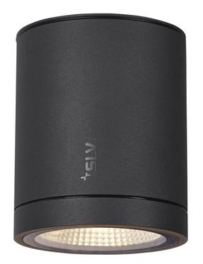 Lubinis lauko šviestuvas SLV Enola Round M, 10W, LED, IP65, antracito sp., 10 cm x 12.5 cm