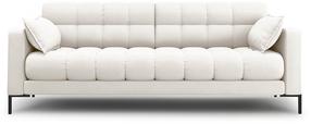 Sofa Micadoni Home Mamaia 3 Seats, smėlio sp., 177 x 92 cm x 75 cm