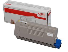 Тонер Oki 44318605, желтый цв.