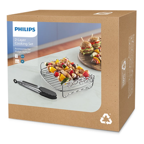 Kuumõhufritüüri tarvikute komplekt Philips Airfryer Double Layer Kit HD9920/00