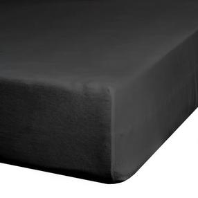 Простыня Design 91 Jersey D91, черный цв., 140 x 200 cm, на резинке