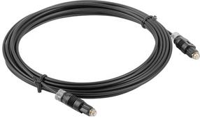 Kabelis Lanberg Toslink - Toslink CA-TOSL-10CC-0010-BK Toslink, Toslink, 1 m, juoda sp.