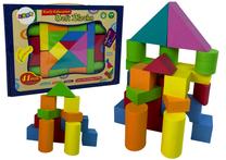 Kaladėlės Lean Toys Soft Blocks 12202, 41 vnt.
