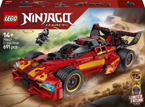 Konstruktorius LEGO® Ninjago 15-ųjų metinių nindzės atakos automobilis „X-1“ 71867, 691 vnt.