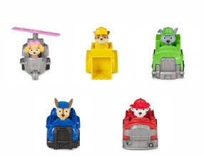  Žaislinis automobilis Paw Patrol Rescue Racers 6067902, (spalva/dizainas parenkami atsitiktine tvarka)
