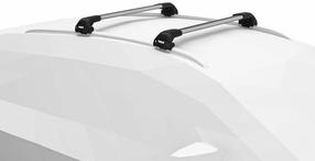 Auto jumta sliede Thule WingBar Edge, 77 cm