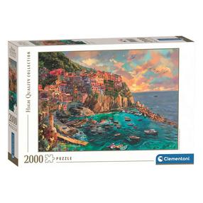 Puzle Clementoni Manarola, 66.8 cm x 97.5 cm, 2000 gab., daudzkrāsaina