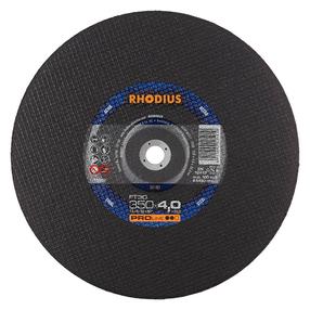 Pjovimo diskas kampiniam šlifuokliui Rhodius FT30, 350 mm x 4 mm x 20 mm