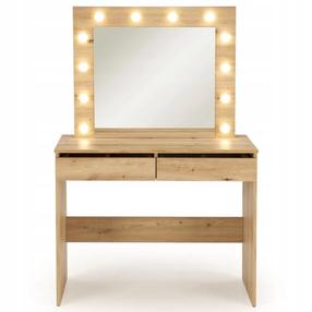Kosmetinis staliukas Hollywood, artisan oak sp., 140 cm x 43 cm x 94 cm
