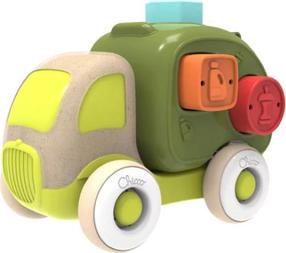 Развивающая игра Chicco Shape Sorter Recycling Lorry, 15 см, многоцветный