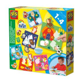 Radošais komplekts SES Creative Sticking Animals