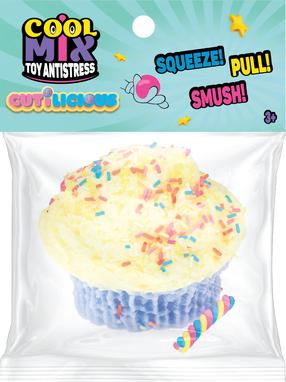 Sensorinis spaudomas žaislas Cupcake, (spalva/dizainas parenkami atsitiktine tvarka)