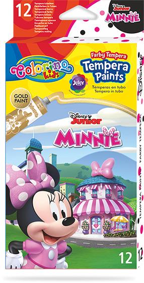 Dažai guašas Colorino Minnie, 12 sp., 12 vnt.
